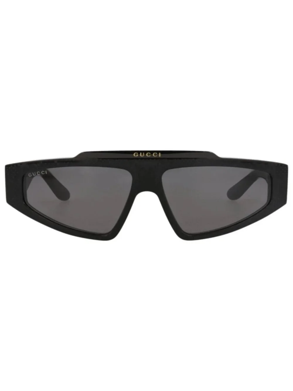 New Gucci Women's Sunglasses Square Rectangle Recycled Acetate Frame Havana